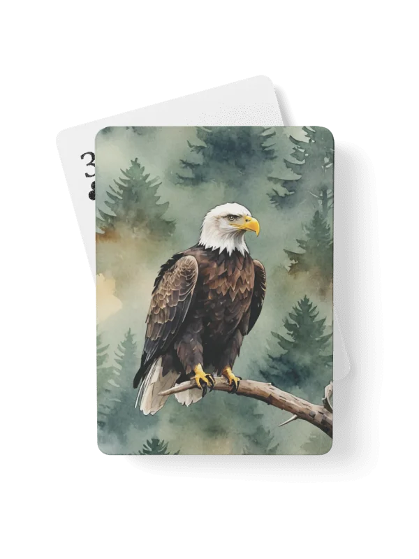 Bald Eagle Poker Playing Cards product image (1)