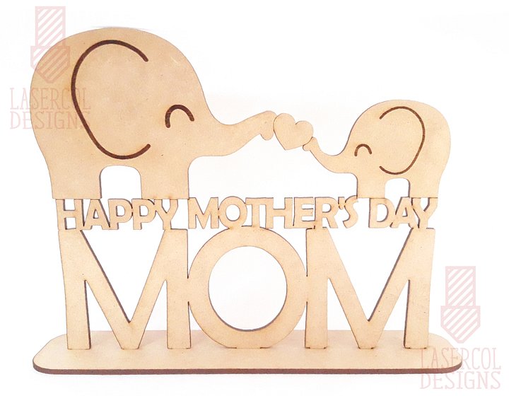 Mother's Day Gift Plaque (Three Sizes) Set 1 - Laser Cut Files product image (2)
