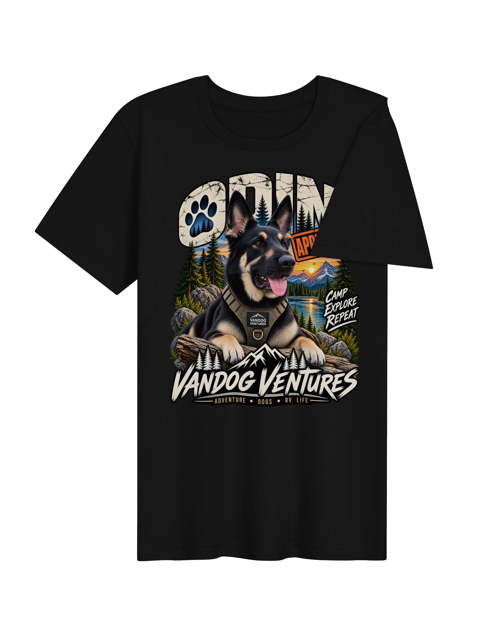Odin Approved Adventure T-Shirt product image (4)