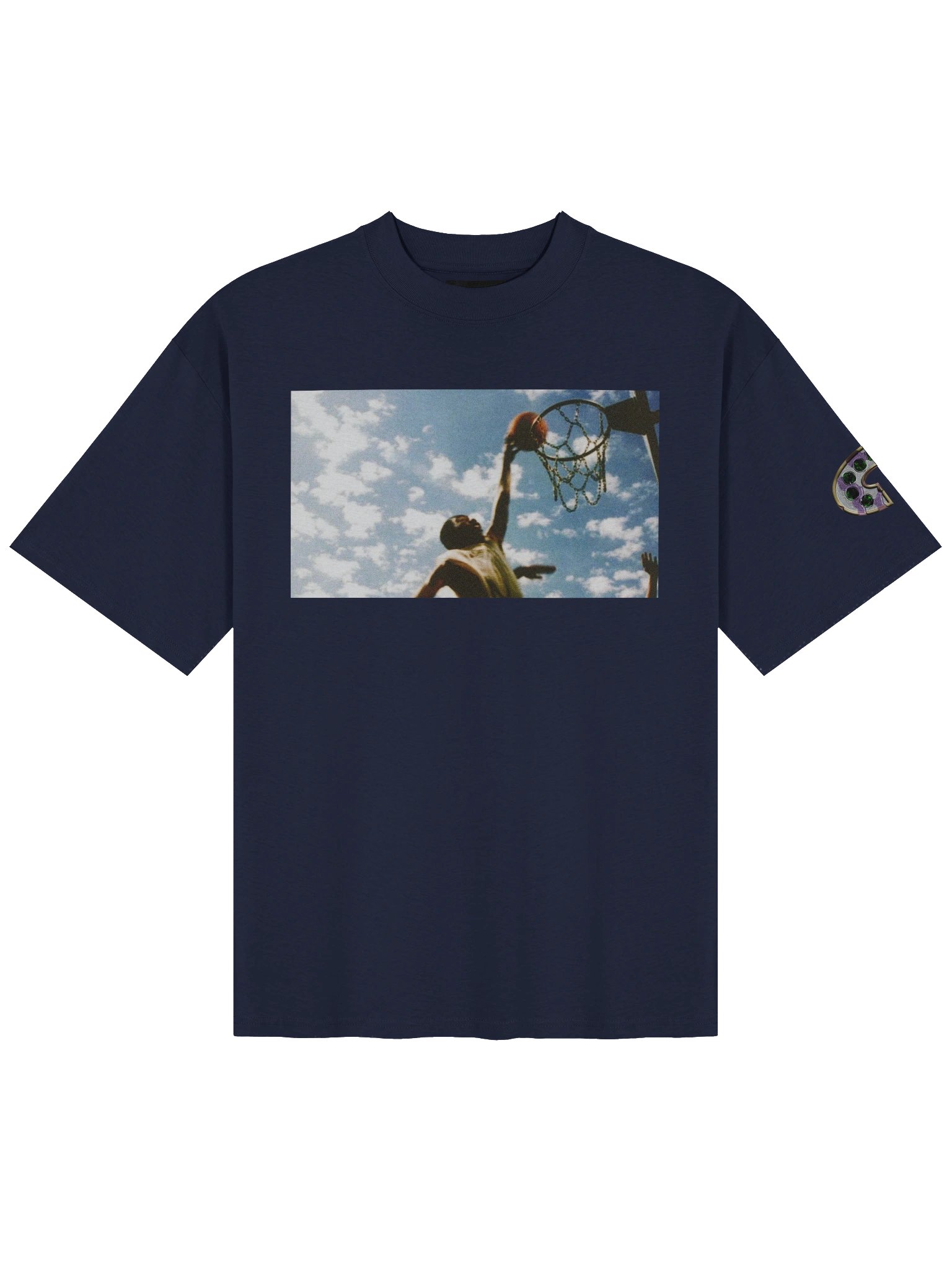 C-NOTE BALLERS OVERSIZED TEE HEAVYWEIGHT product image (1)