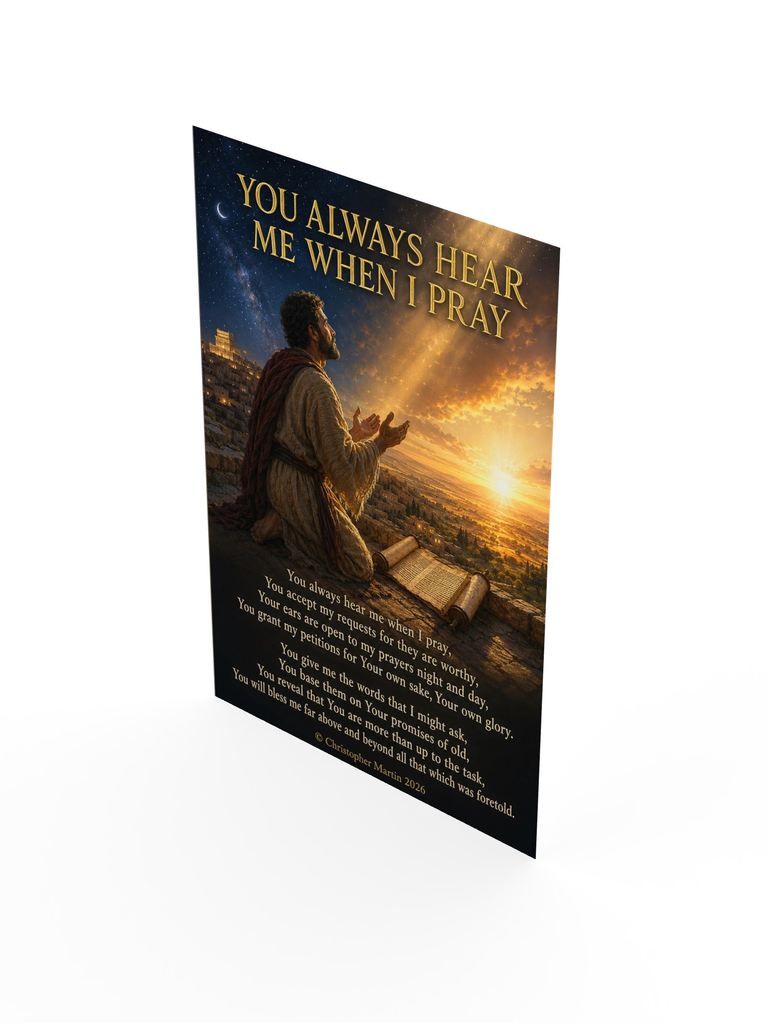 You always hear me when I pray product image (3)