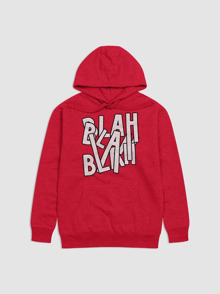 BLAH BLAH BLAH Hoodie (White) product image (33)