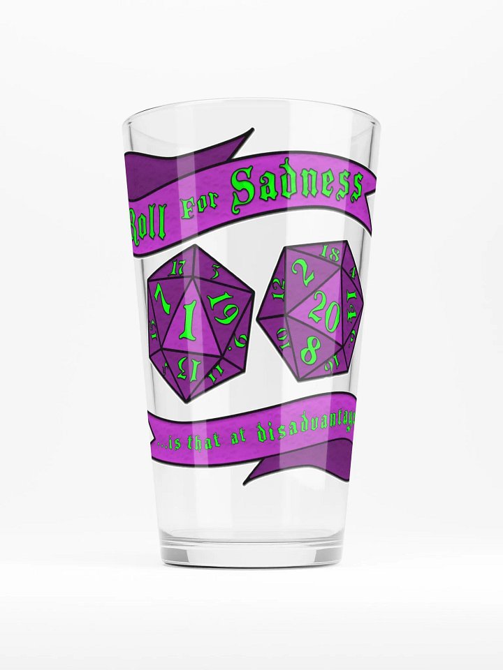 Roll For Sadness Pint product image (1)
