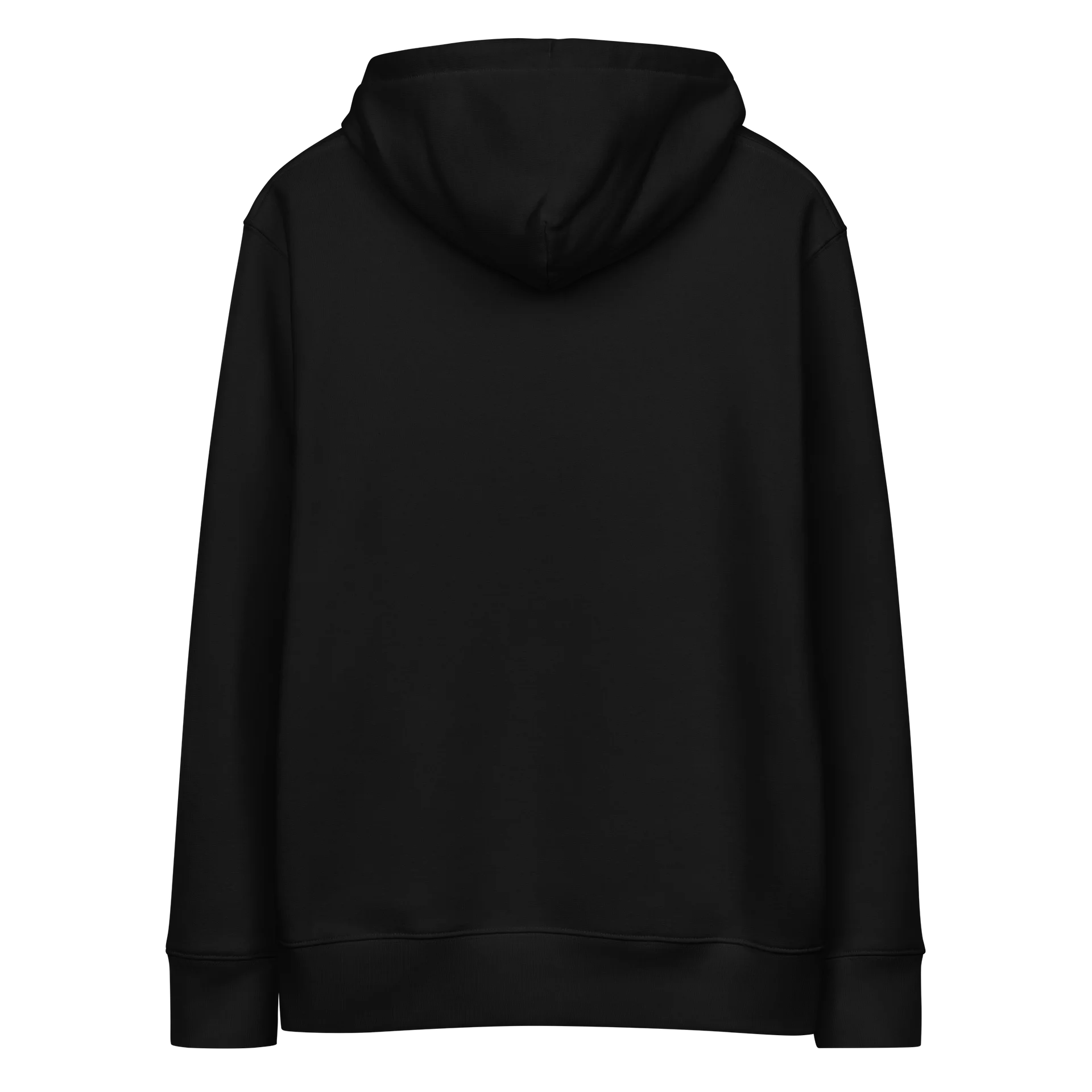 "never grow up." Embroidered Hoodie w/ white text - 100% Organic Cotton product image (4)
