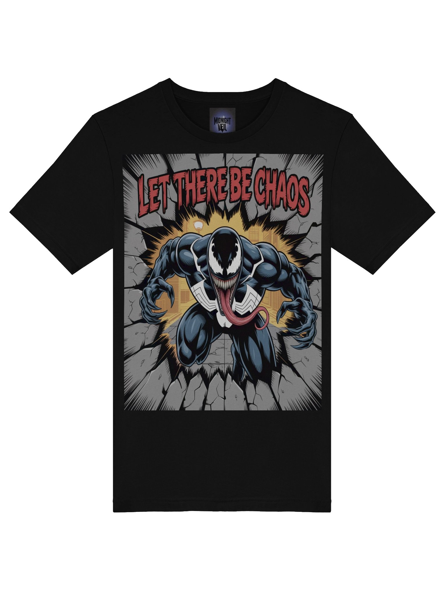 Let There Be Chaos: Venom Supersoft Tee product image (7)