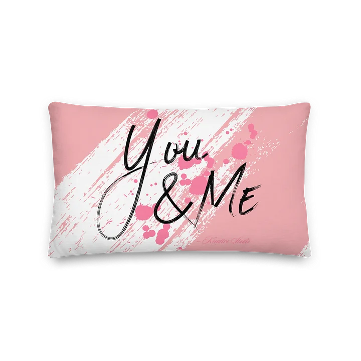 YOU & ME THROW PILLOW | VALENTINES EDITION - SIGNATURE COLLECTION product image (1)