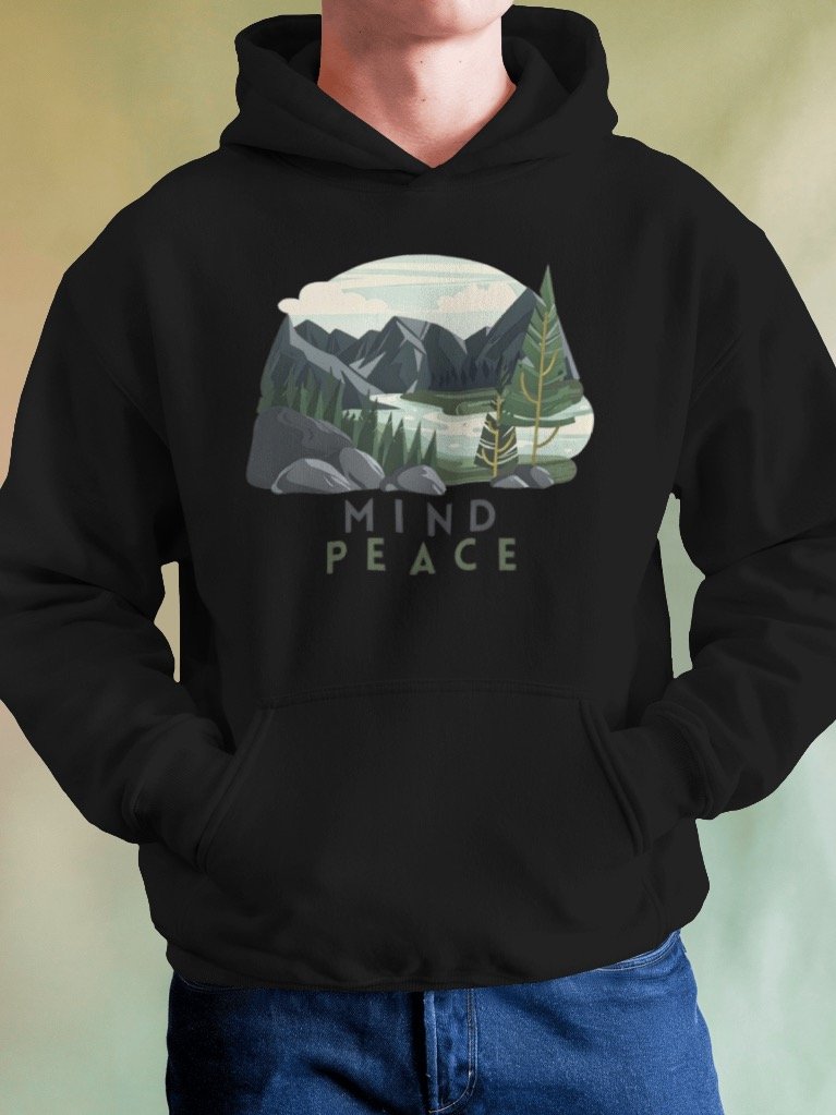 Mountains MIND PEACE Hoodie product image (1)