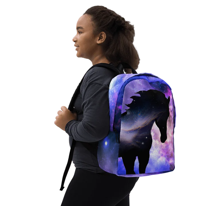 Galaxy horse - Nebula horses, backpack product image (2)