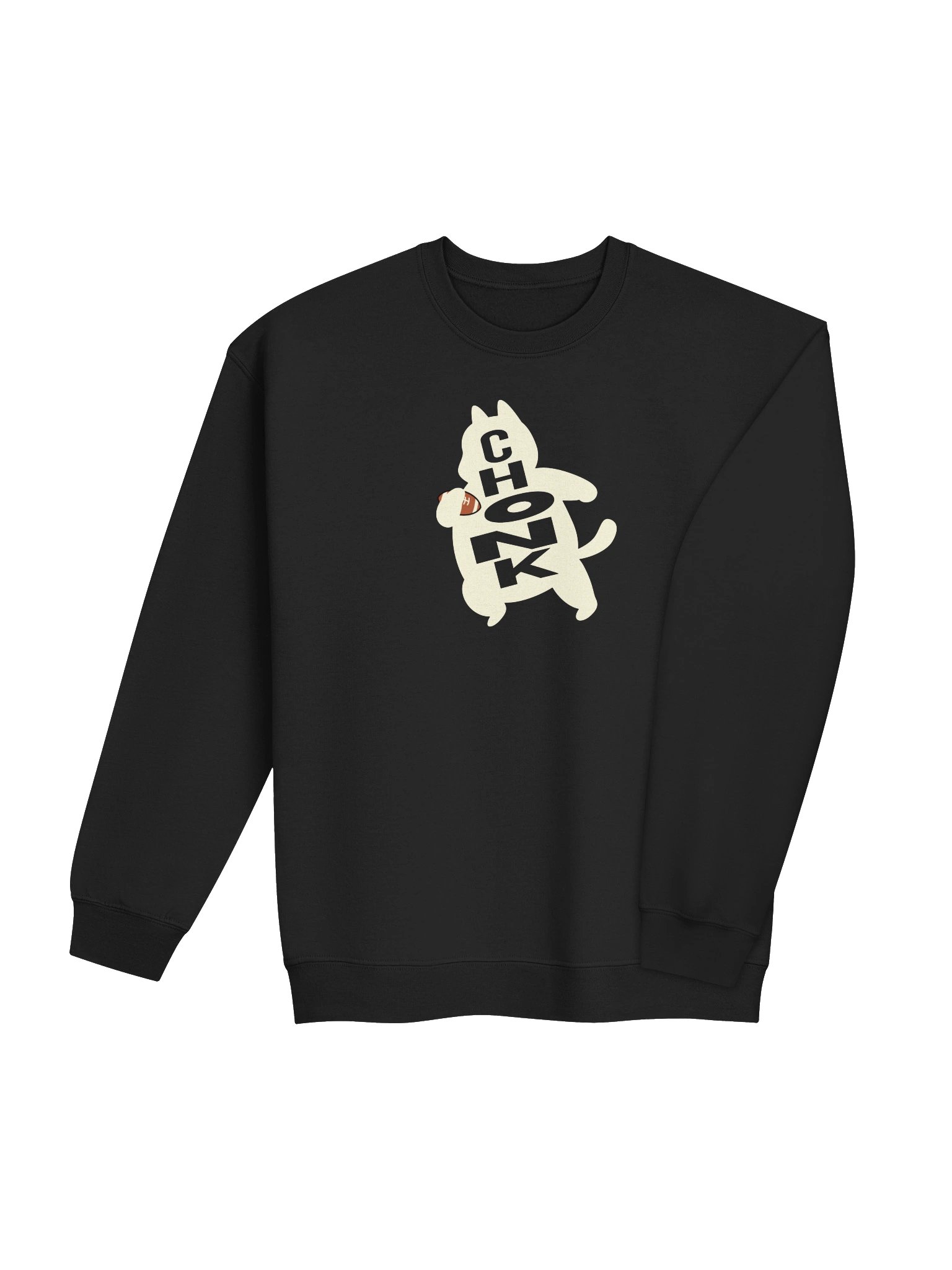 American Football Chonk Cat 1 - Unisex Adult Sweatshirt product image (3)