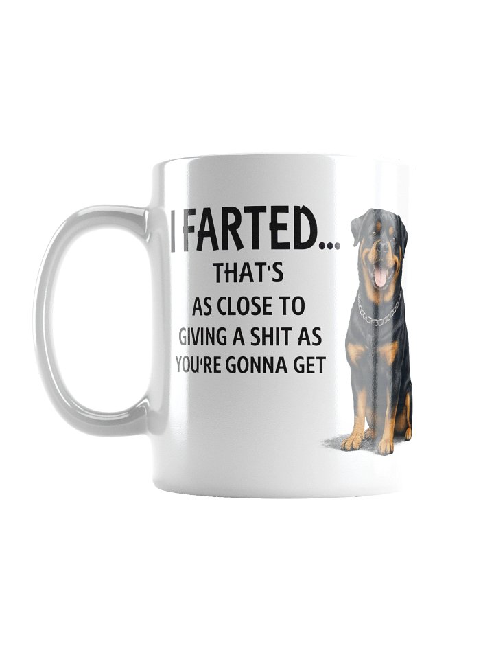 Farting Rottweiler Mug product image (2)