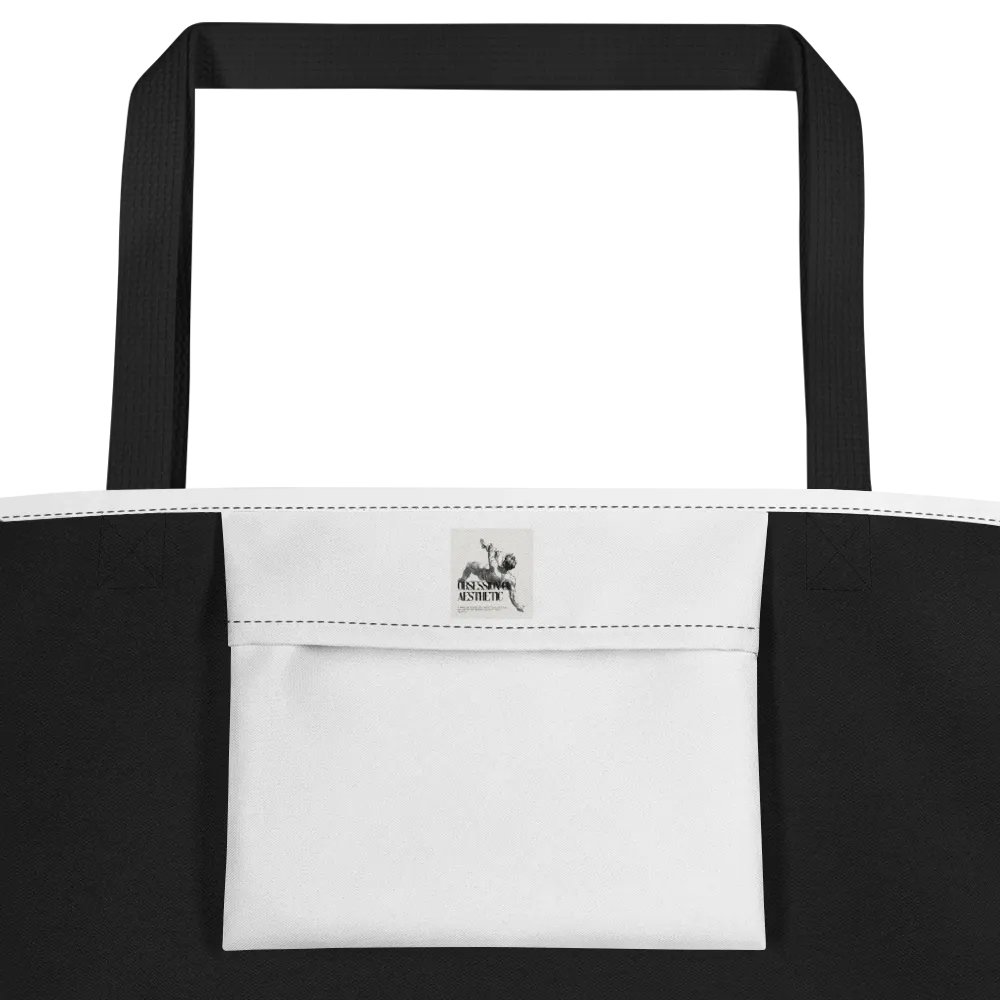 ''Joan of Arc'' by Rossetti Large Tote Bag w/ Pocket product image (3)