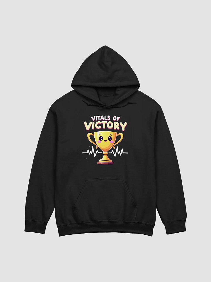 heartbeat trophy, Kawaii Vital Victory Trophy Hoodie product image (3)