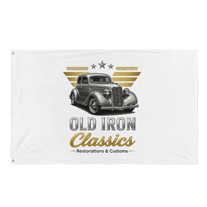 Old Iron Classics Flag product image (1)