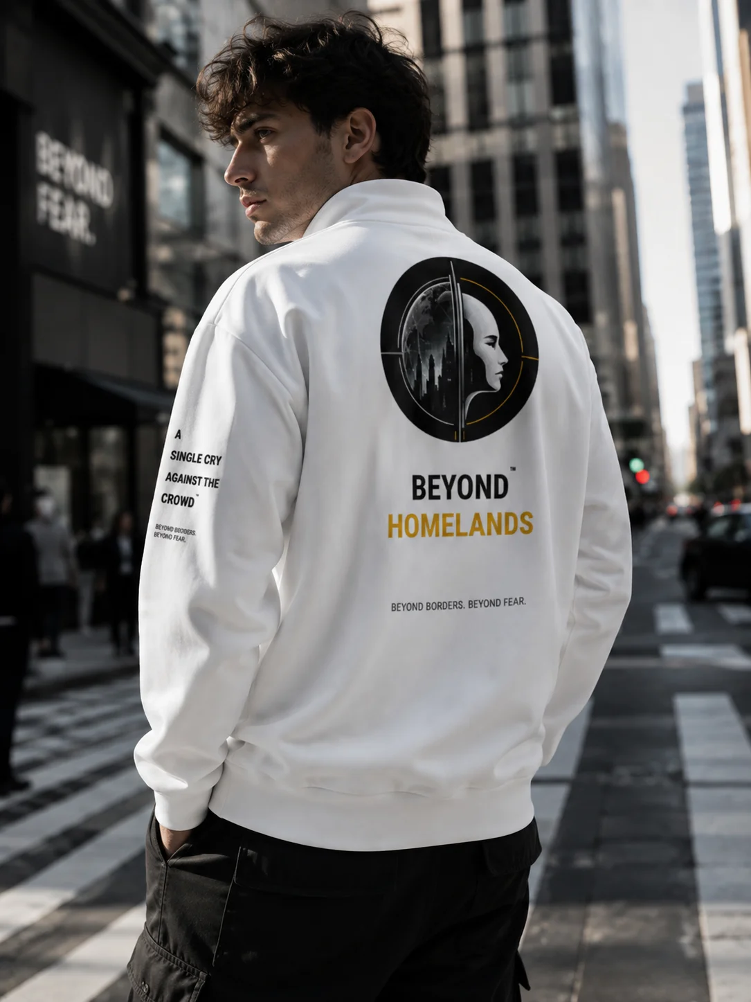 A Single Cry Against the Crowd™ Hero Bomber Jacket product image (7)