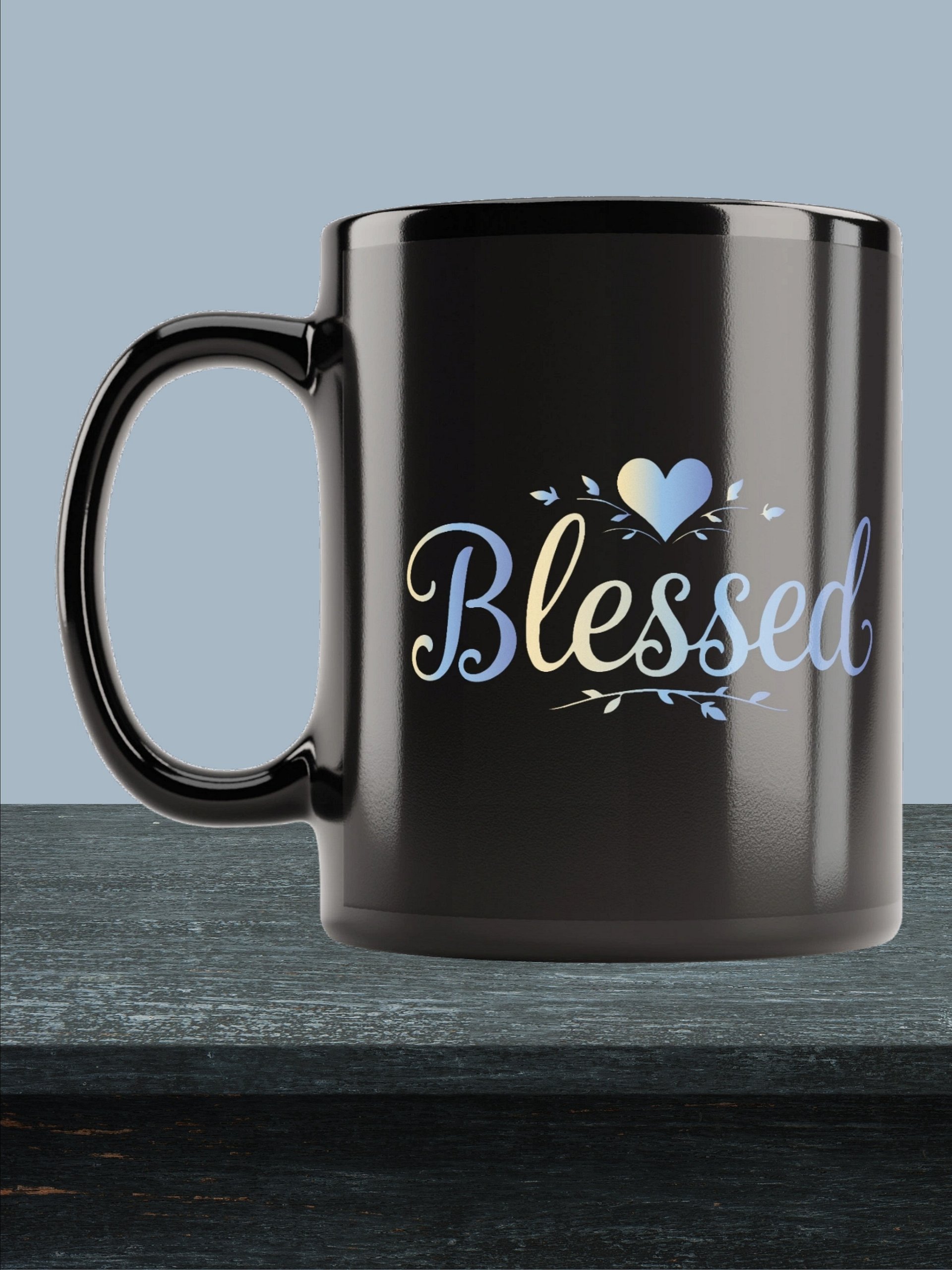 Elegant Blessed Faith Mug product image (1)