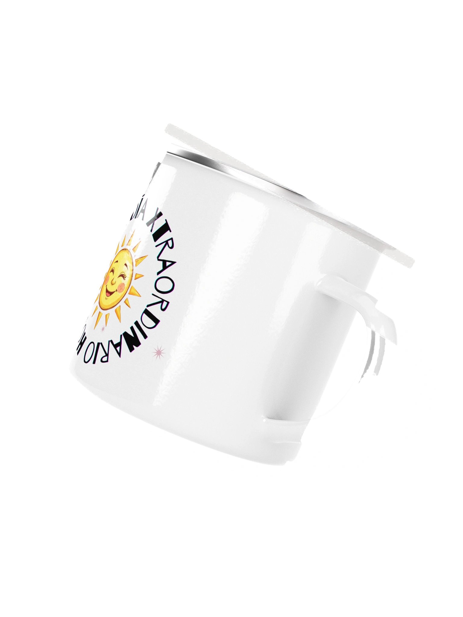 Smiling Sun Enamel Mug product image (3)