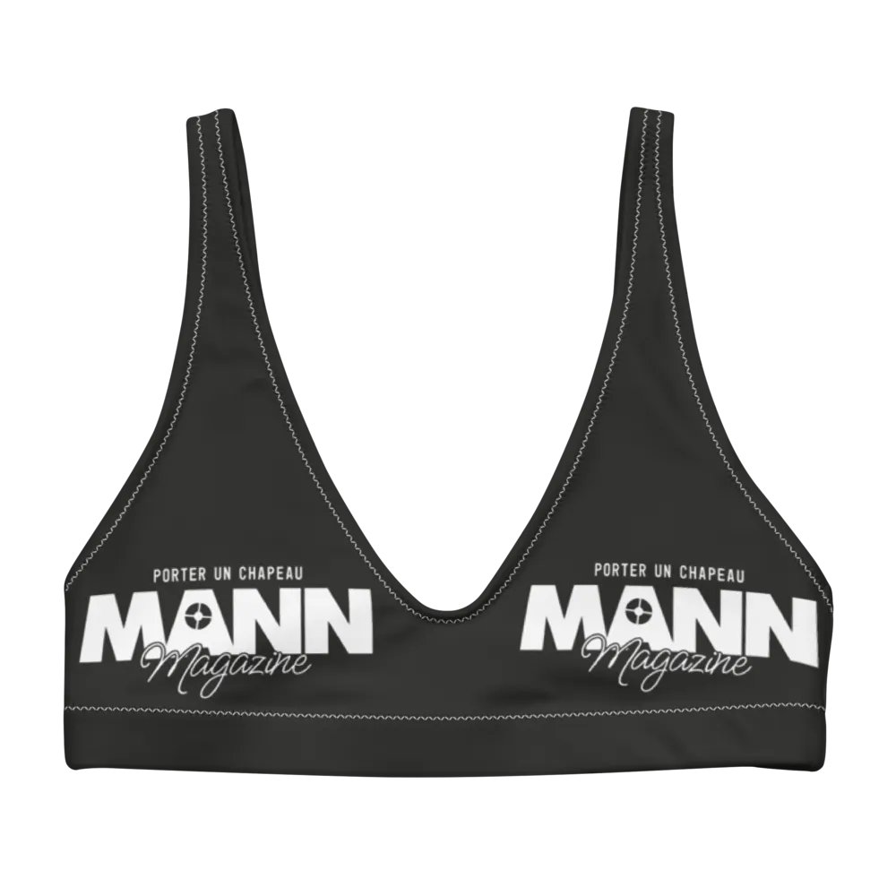 MANN Magazine Black Padded Bikini Top product image (2)