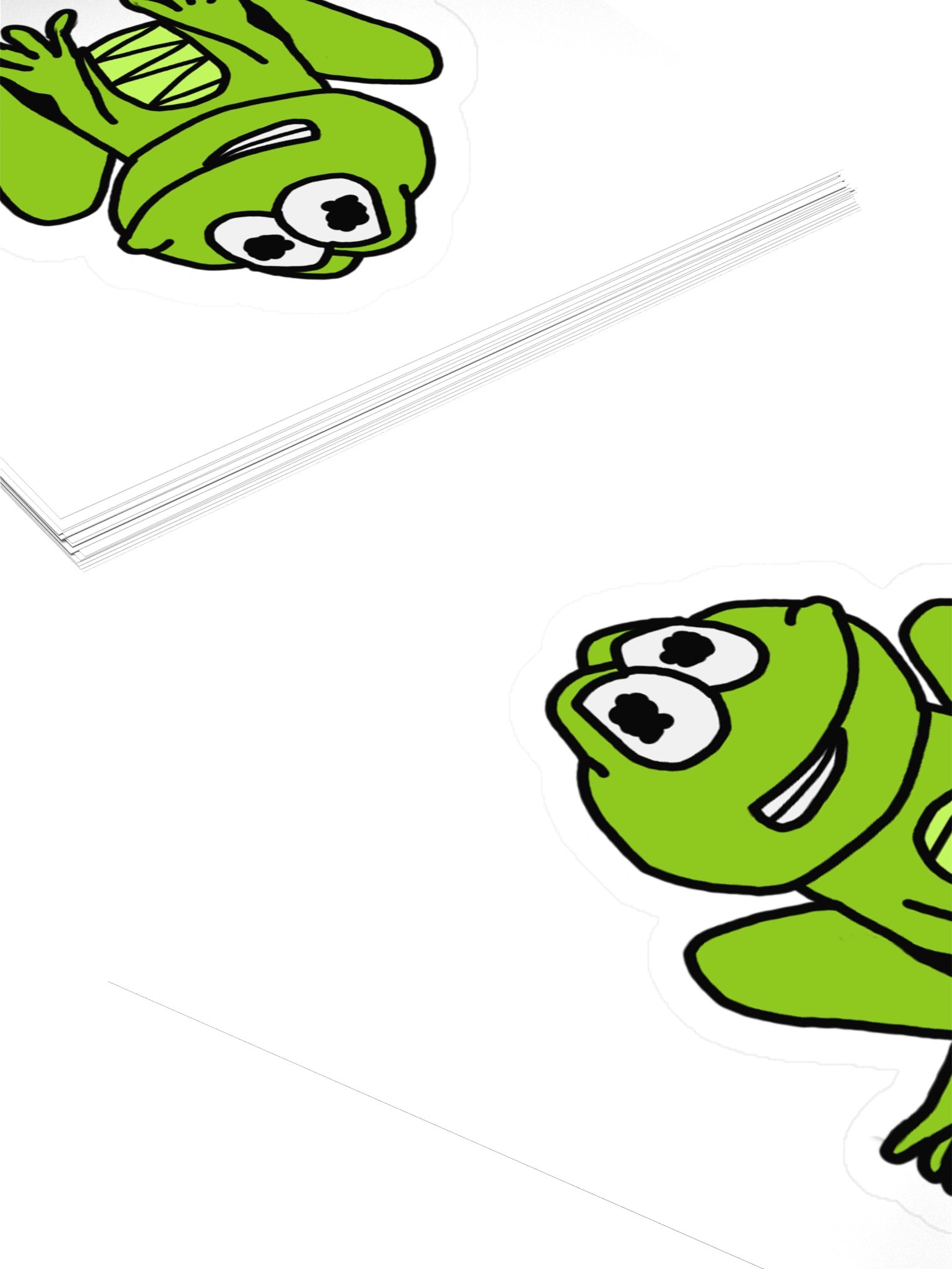 Never Frogit | Sticker product image (4)