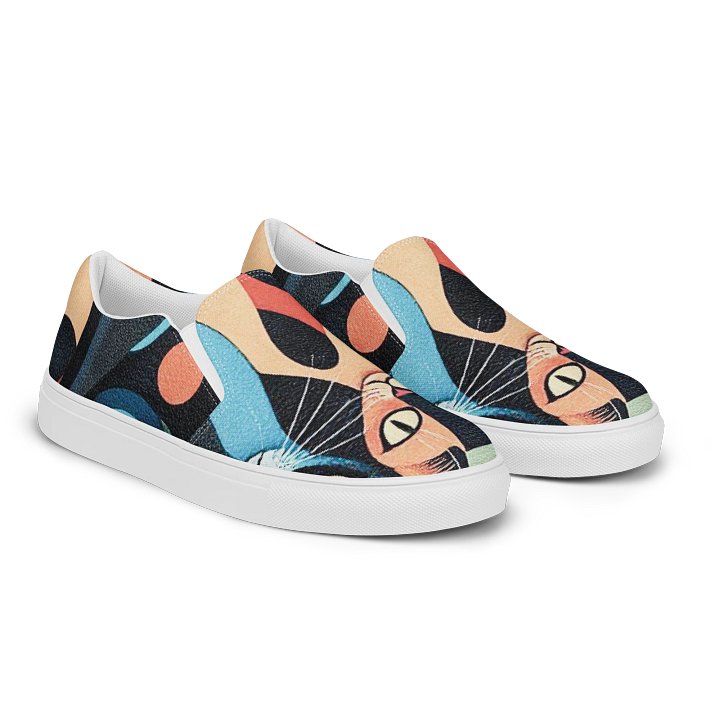 I Love Cats Canvas Shoes product image (2)