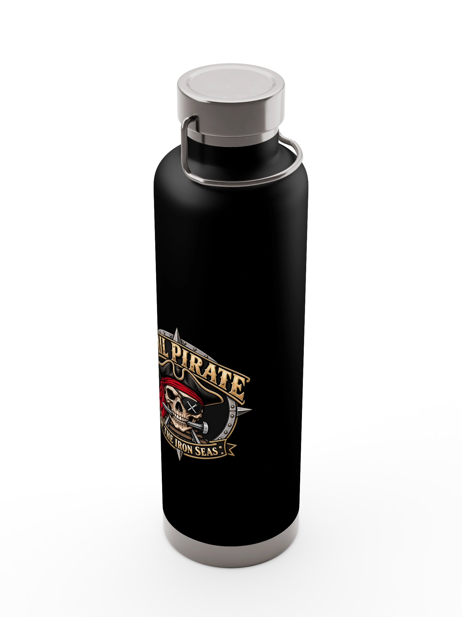 Rail Pirate™ Compass Crest Insulated Bottle product image (5)