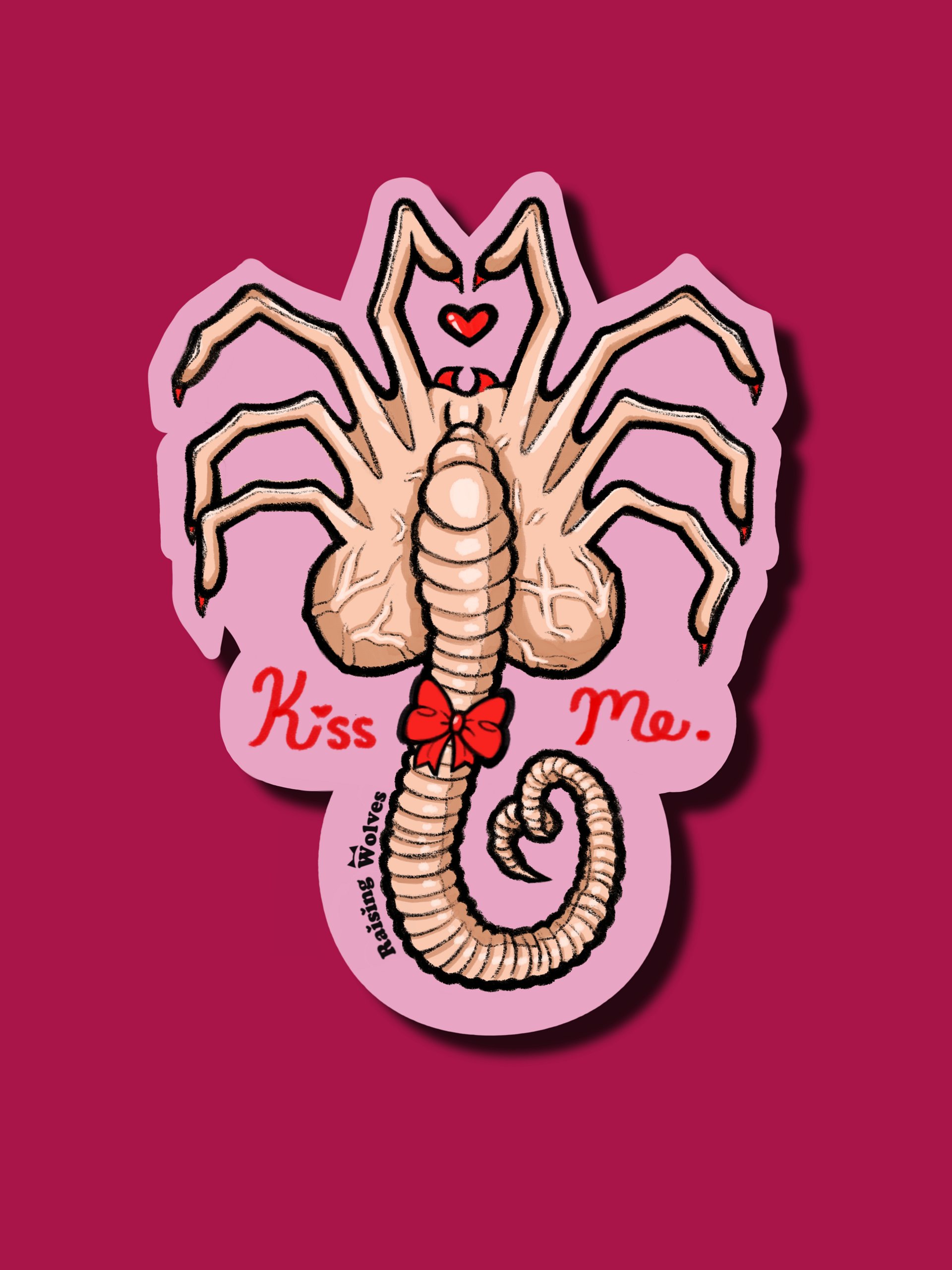 Face Hugger Sticker product image (1)