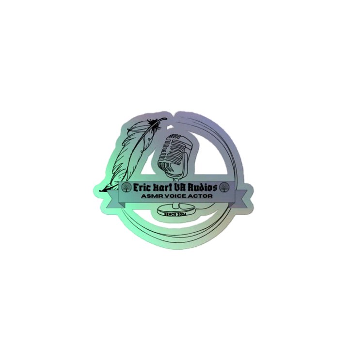 Shiny logo sticker product image (2)