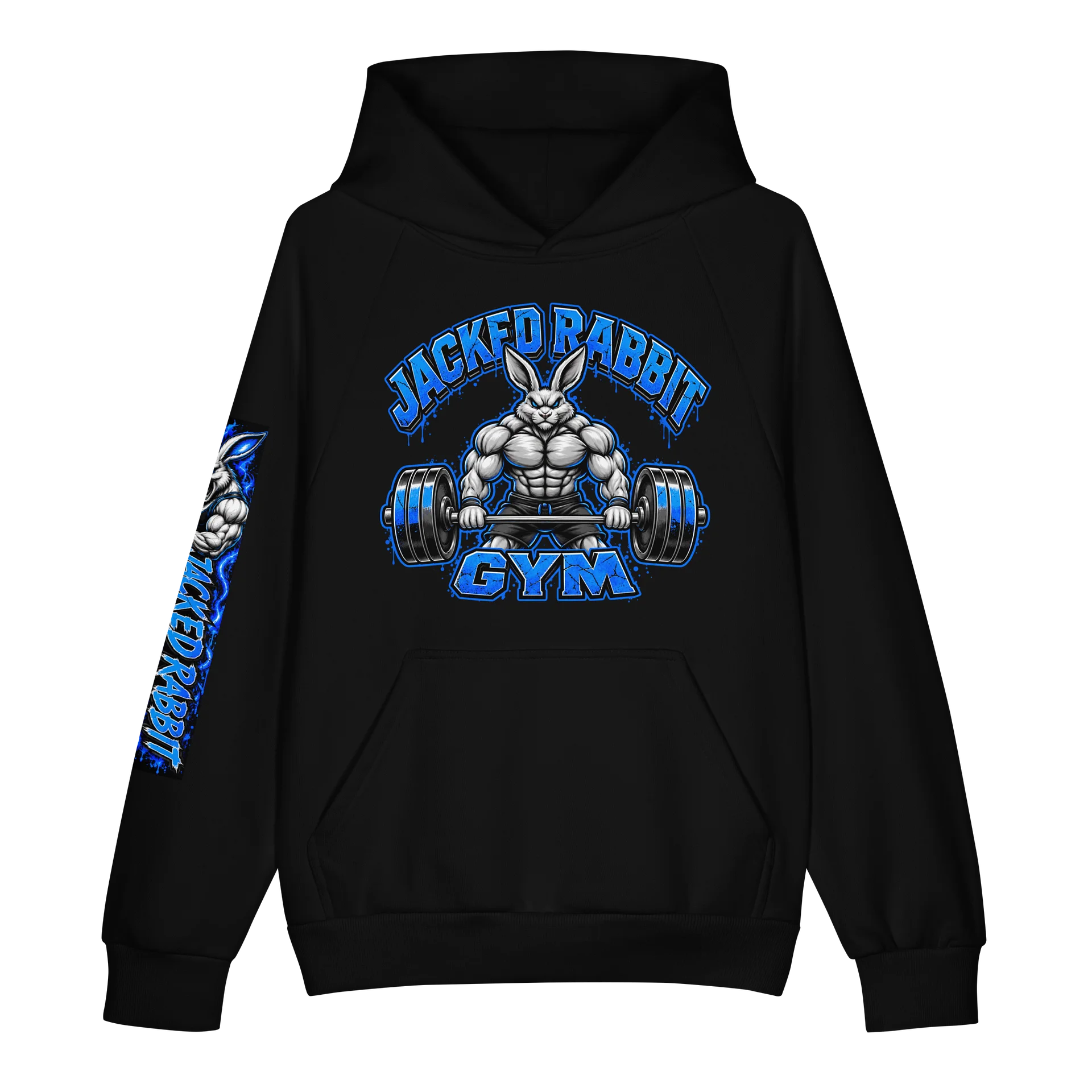 Jacked Rabbit Gym Classic Blue Hoodie product image (3)
