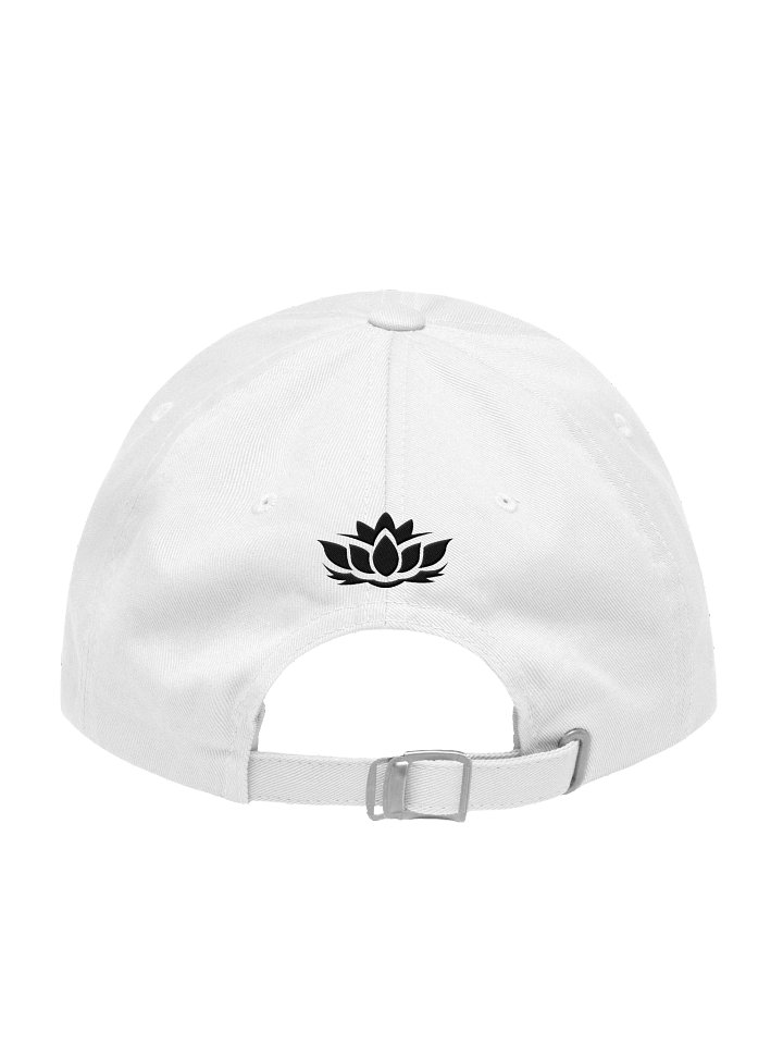 GVO Embroidered Dad Hat Black Text & Lotus - RNTV Signature Collection product image (2)