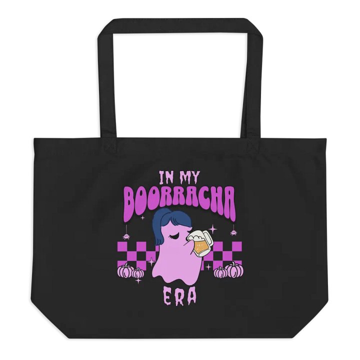 In My Booracha Era Spooky & Boozy Ghost Tote Bag product image (1)