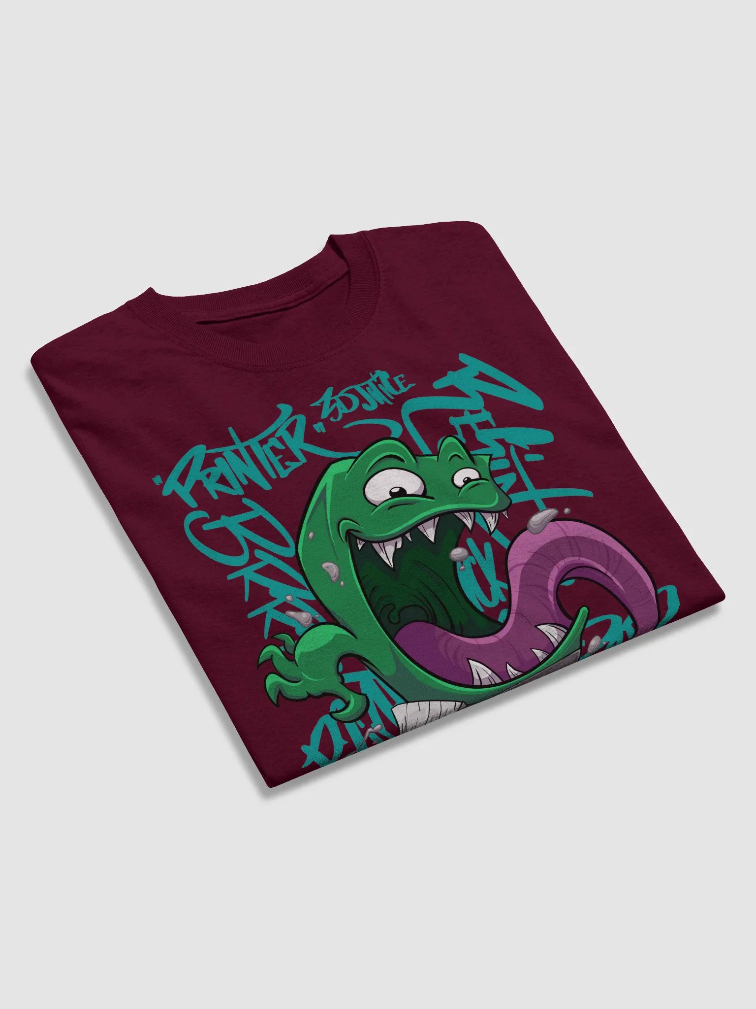 Printer Monster (Unisex heavyweight shirt) product image (35)