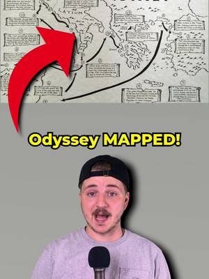 The Odyssey MAPPED #odyssey #TikTokOdysseyContest