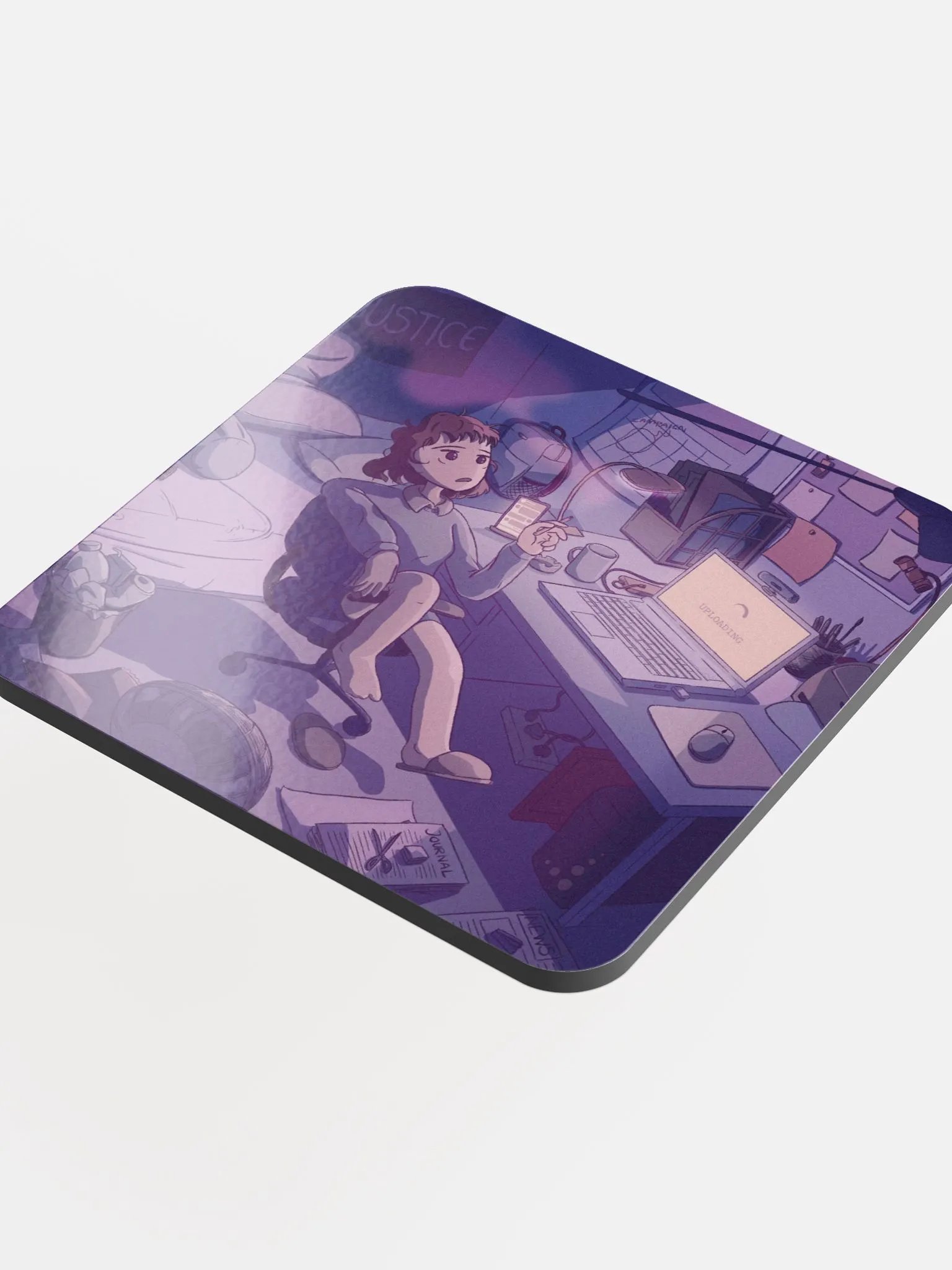 Dreamboard | Glossed Cork Coaster product image (4)