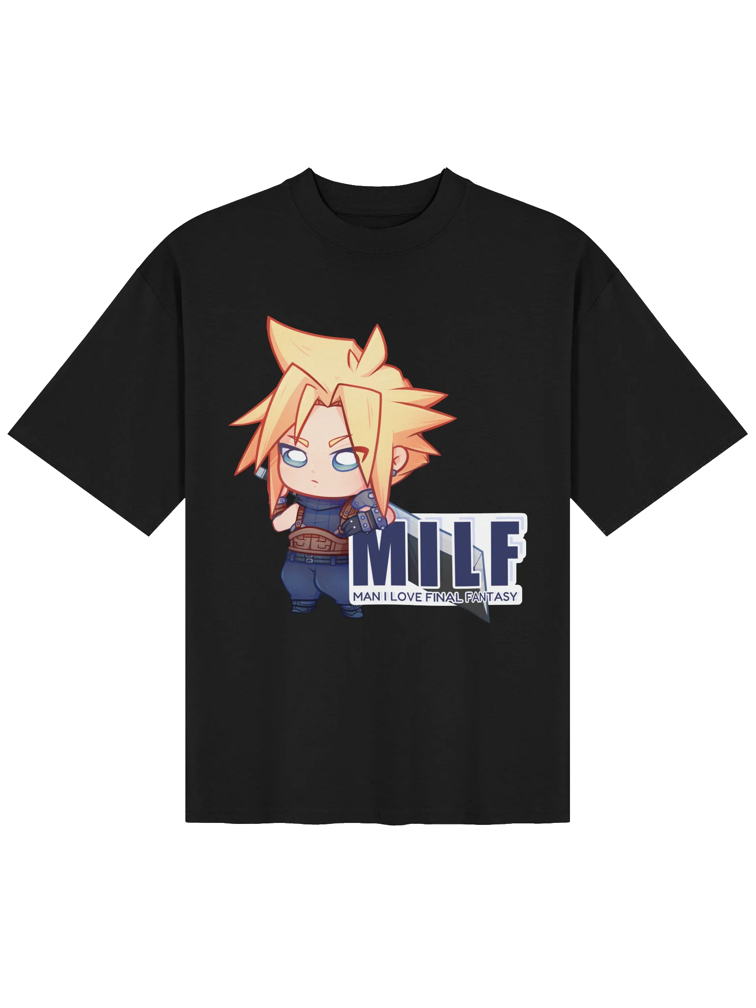 Man I love Final Fantasy Oversized Tee product image (1)