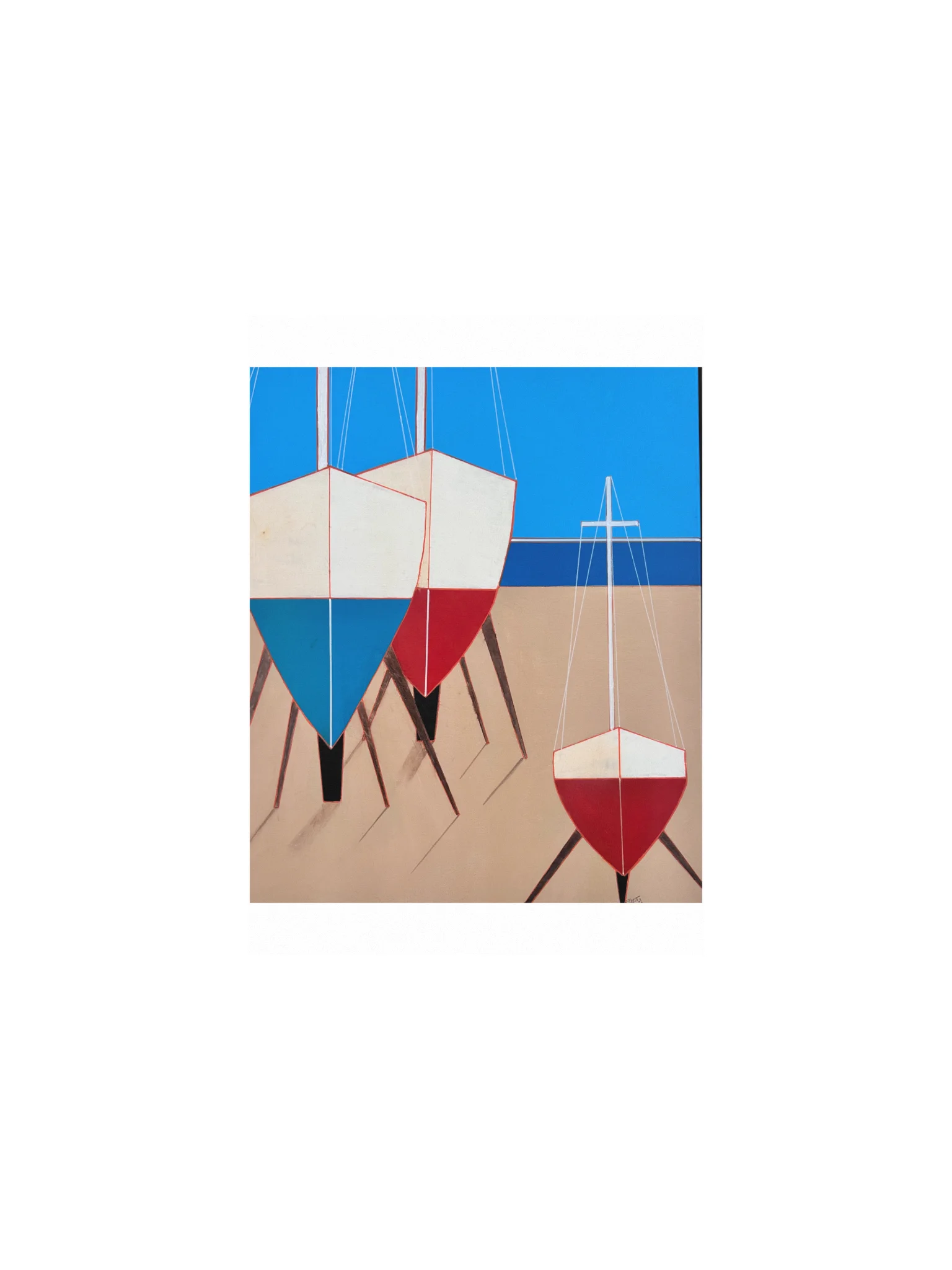 Print: Boatyard #2 product image (1)