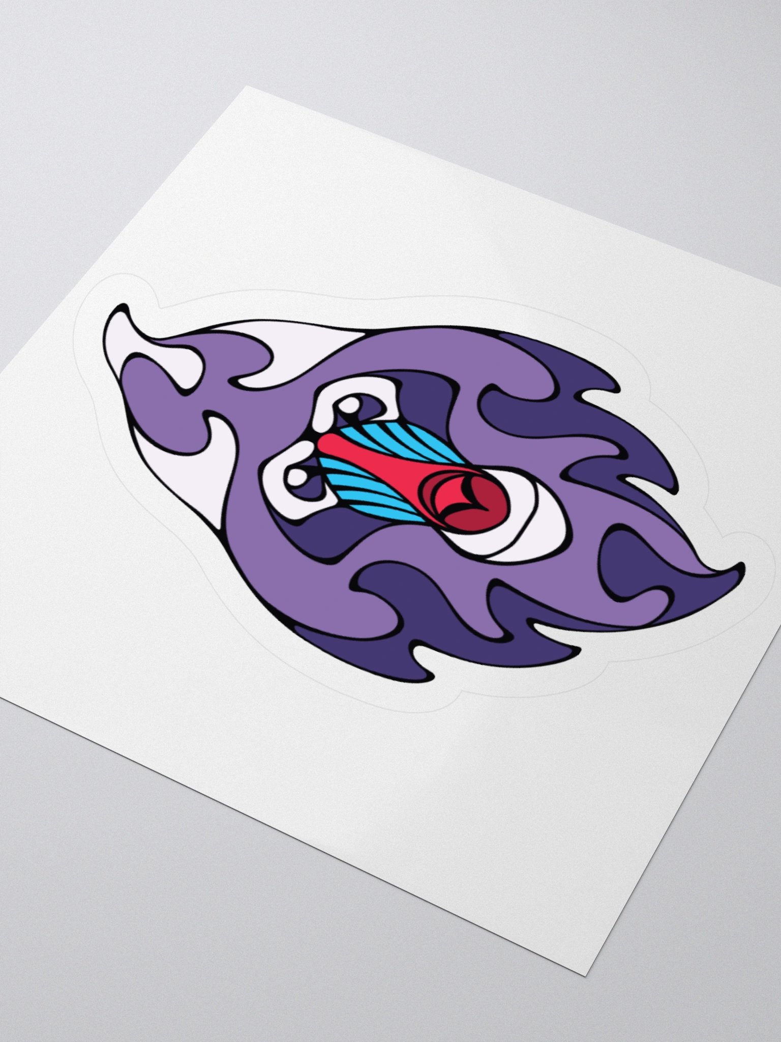Royal Mandrill - Small/Medium Kiss Cut Sticker product image (3)