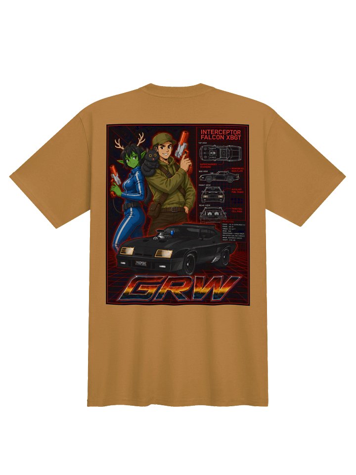 GRW Interceptor Schematics T-Shirt product image (18)