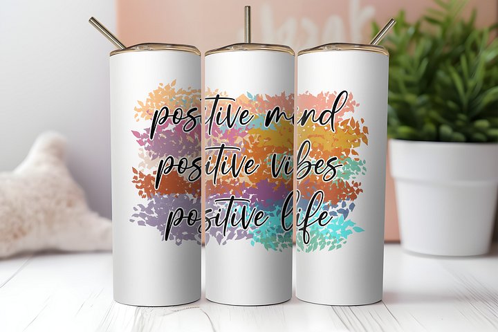 Vibrant Mind Stainless Steel Tumbler product image (2)