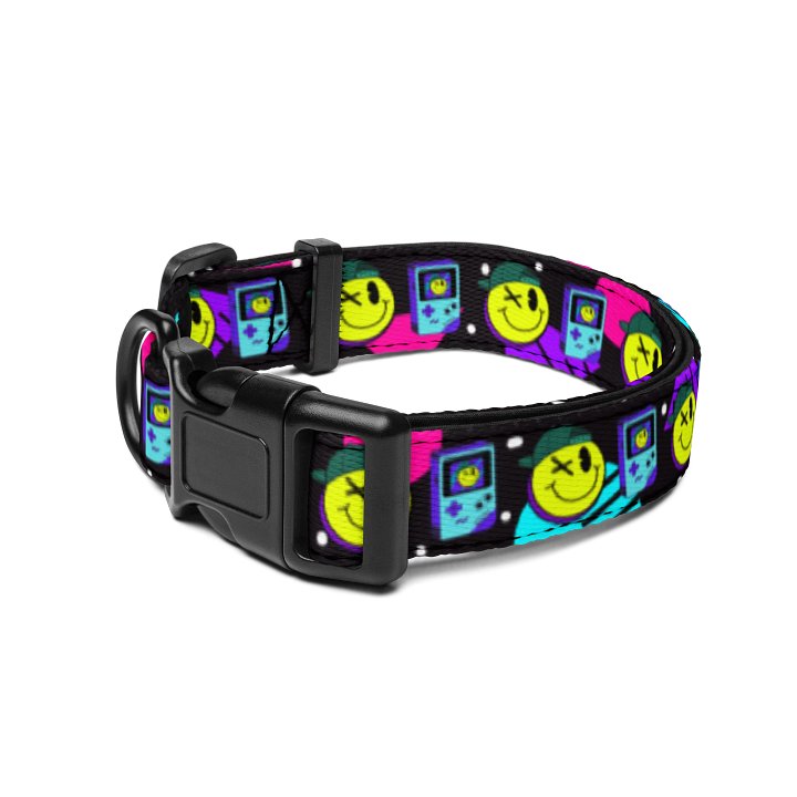 Retro Gamer Pet Collar – (Adjustable, Cushioned, 3 Sizes) product image (2)