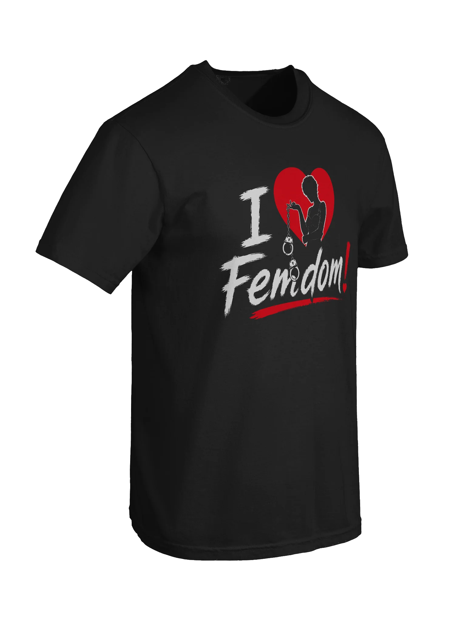 I Love Femdom! – Gothic Heart Sticker Design product image (7)