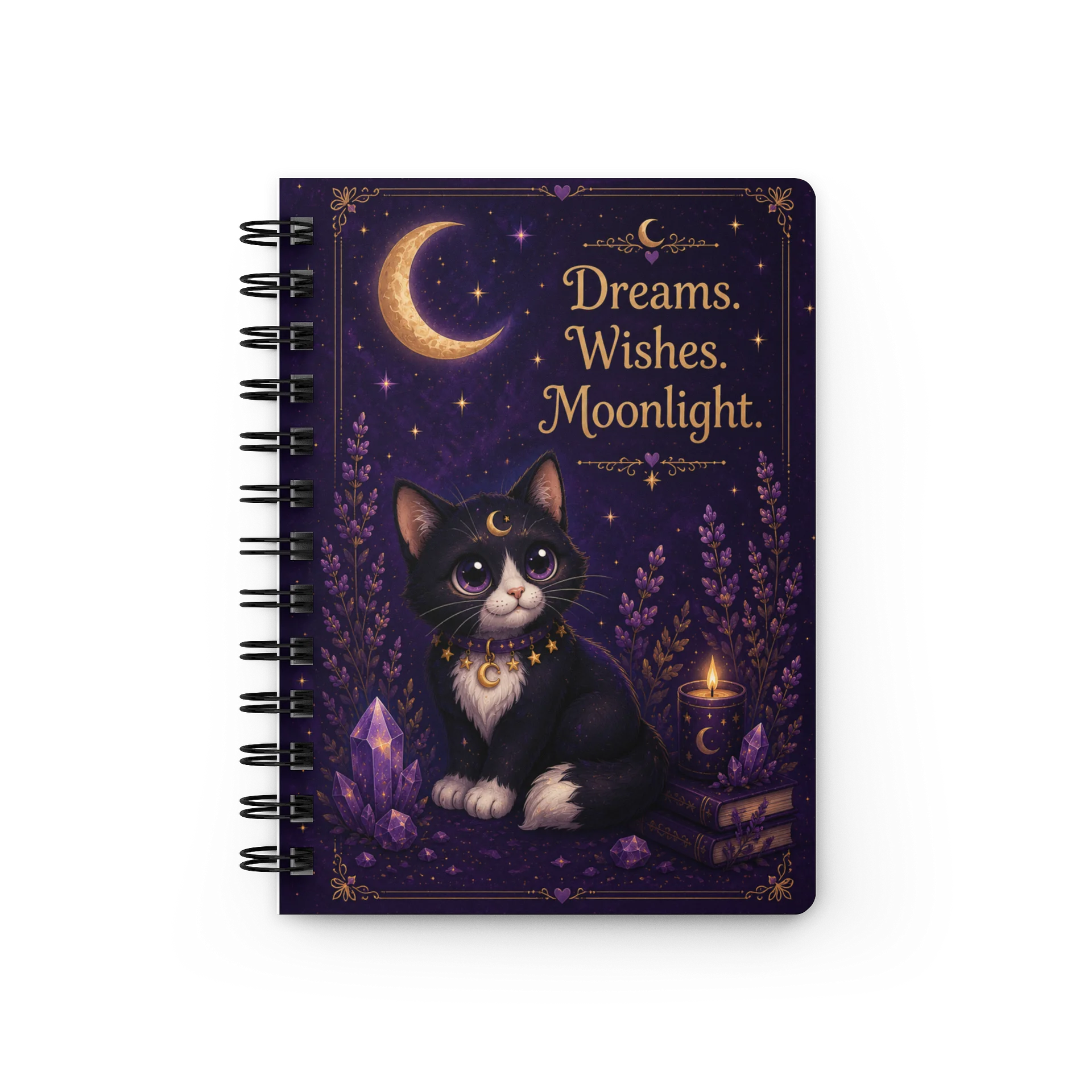 Luna Moonlight Dreams Spiral Journal product image (1)