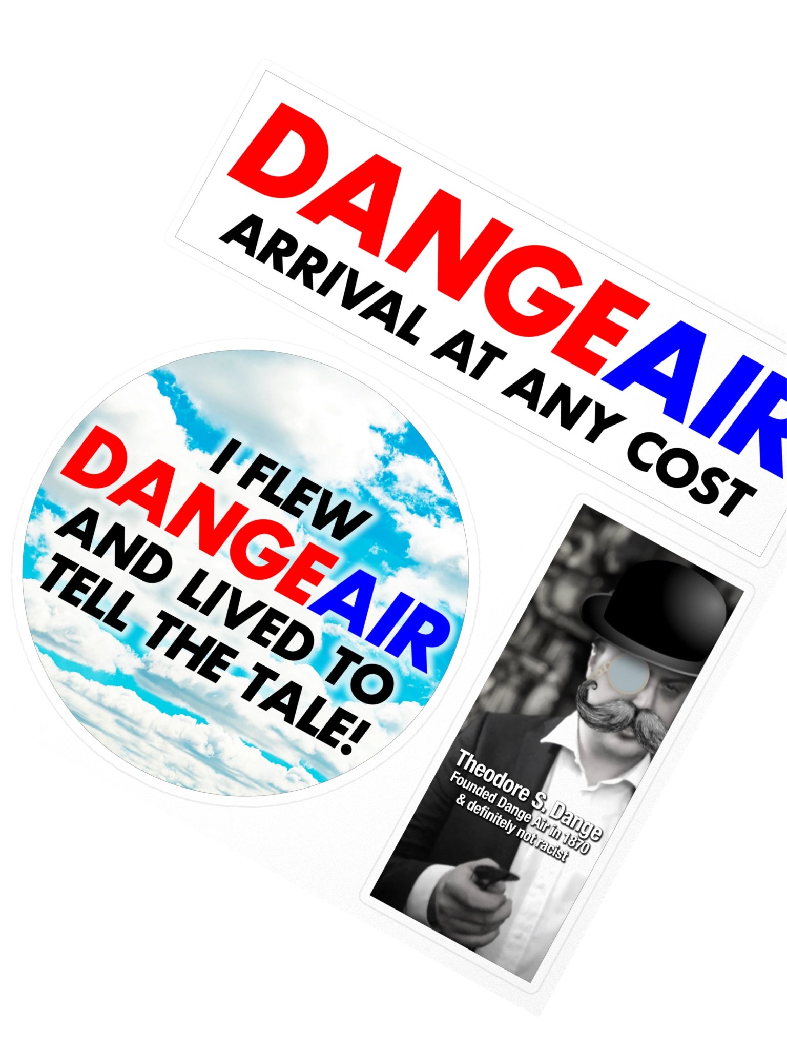 DANGE AIR Limited Edition Sticker Set product image (2)