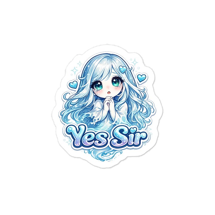 Yes Sir Sticker product image (1)