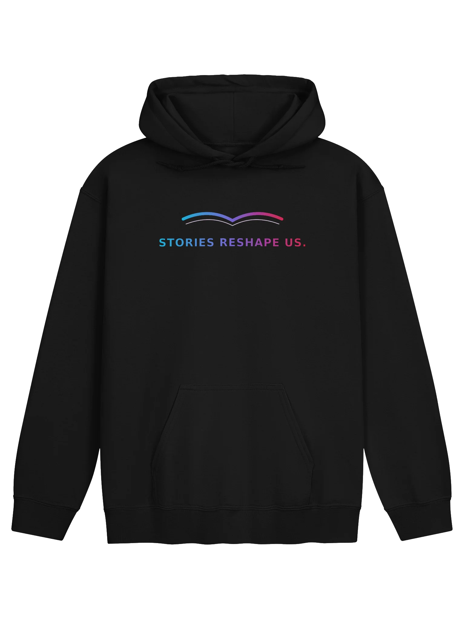 Stories Reshape Us | More Than One Chapter Hoodie product image (1)