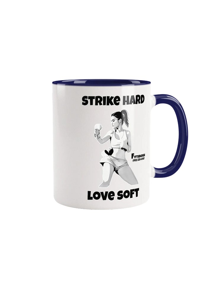 Warrior Women Ceramic Mug Navy product image (1)