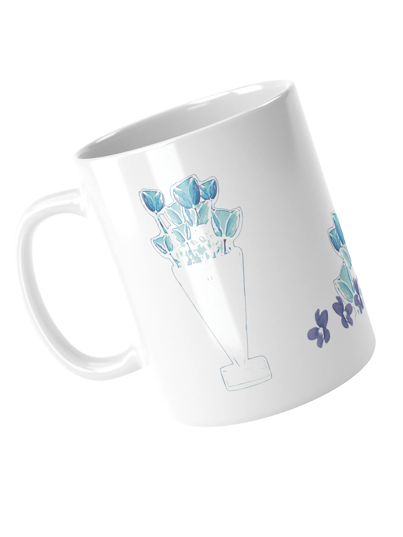Tulips and Violets mug product image (1)