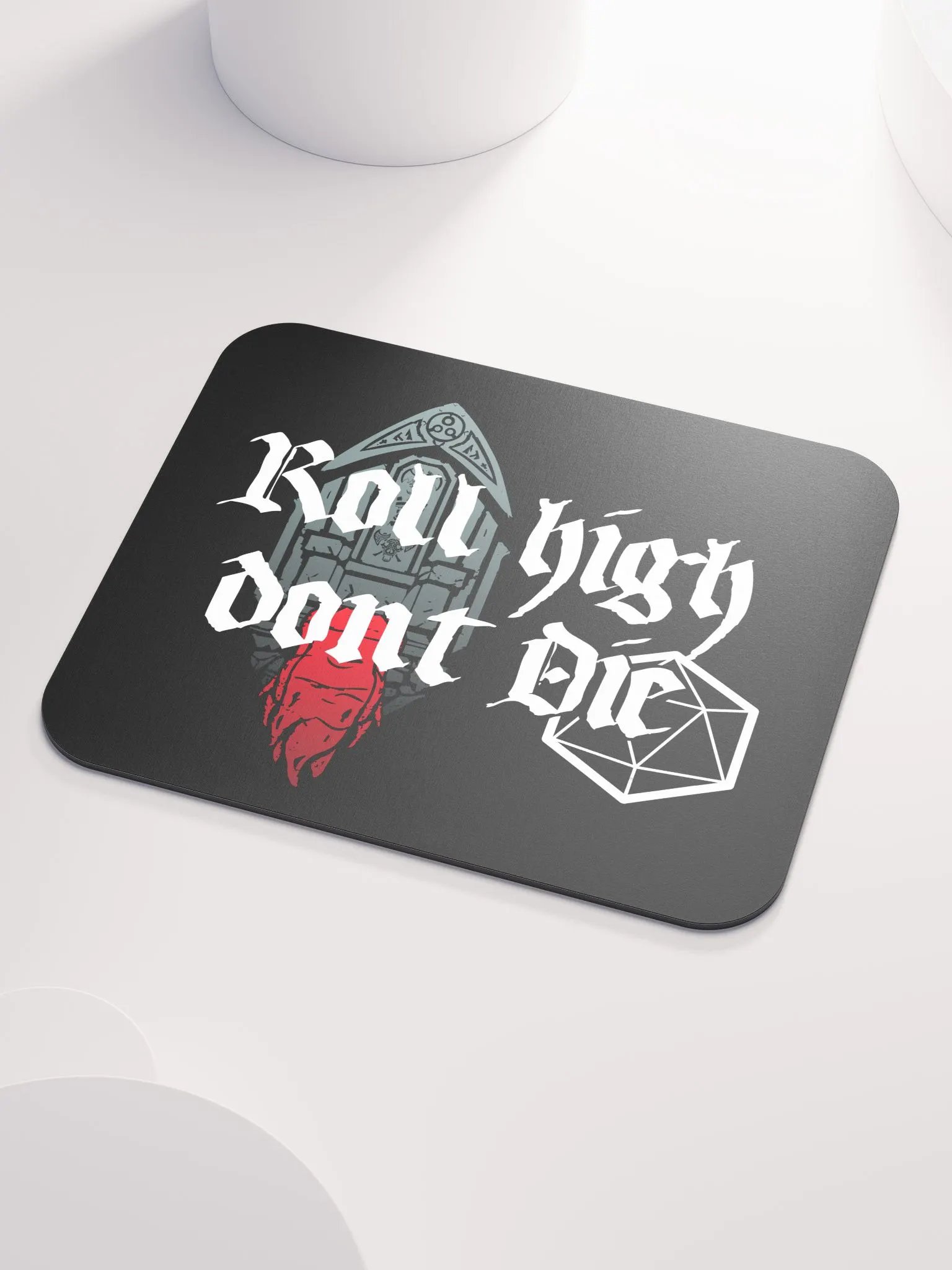 Roll High Dont Die Mouse Mat product image (3)