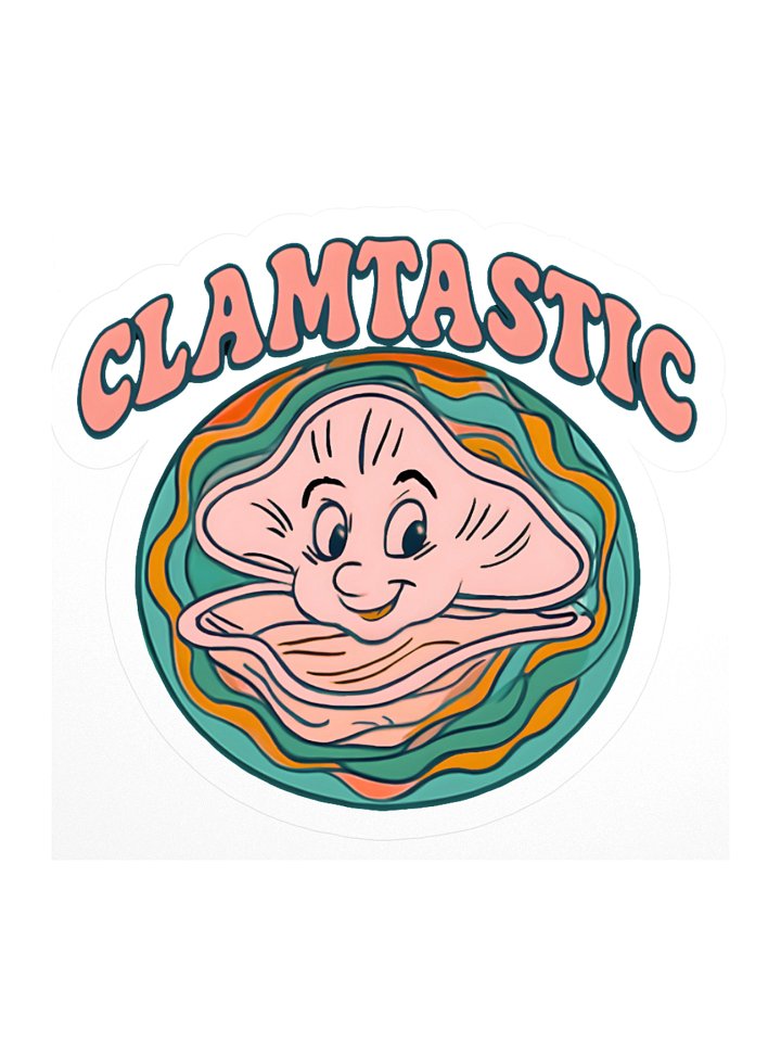 Clamtastic Sticker product image (1)