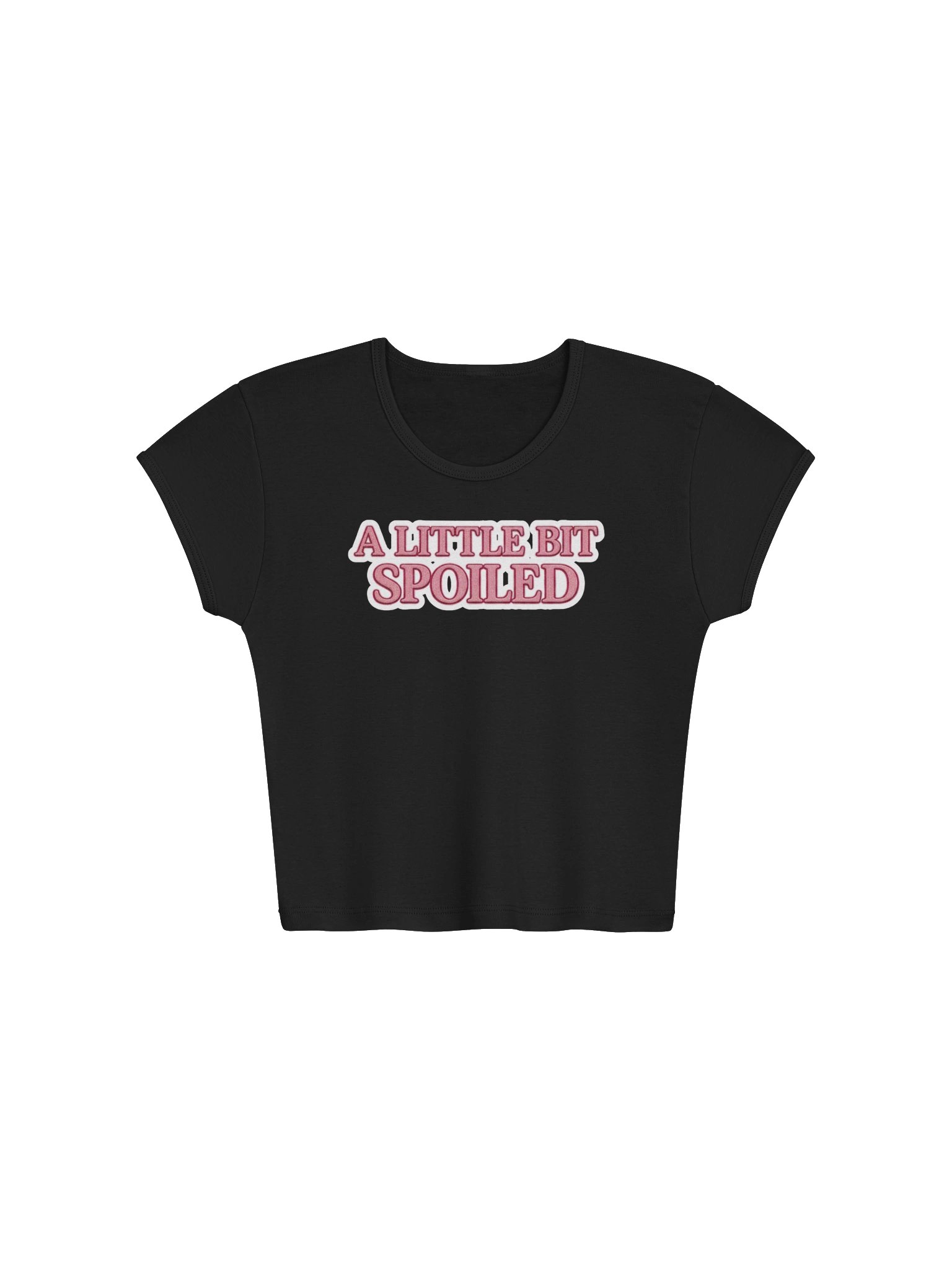 A Little Bit Spoiled Crop Tee product image (1)