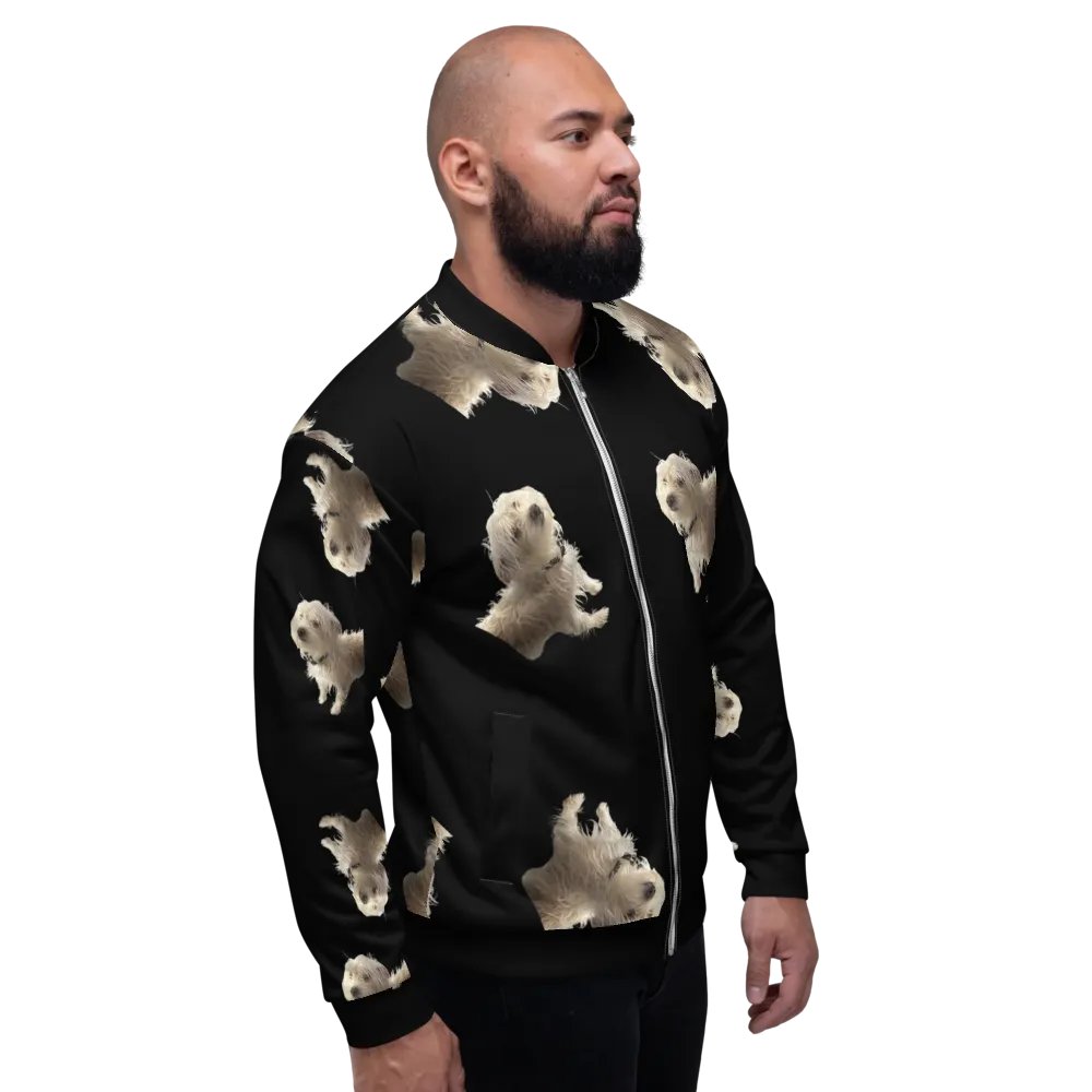Walter All Over Print Bomber Jacket product image (5)