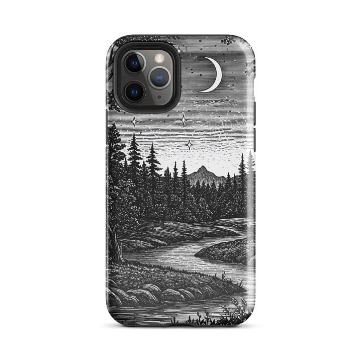 Moonlit Forest iPhone® Tough Case product image (2)